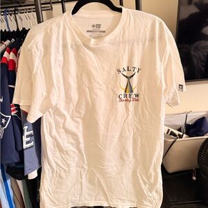 Salty Crew White Short Sleeve Tee